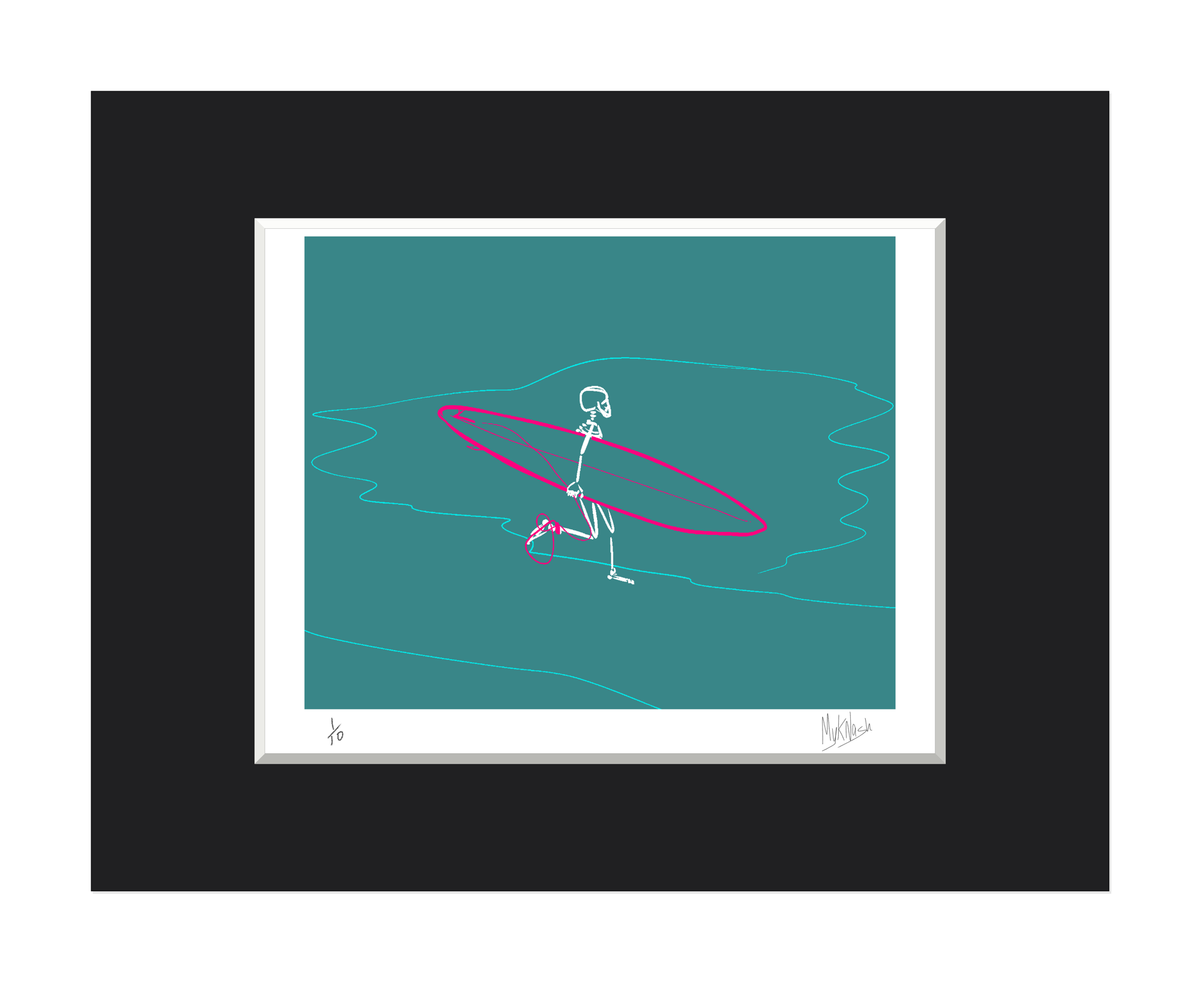 "omw" limited print by MykNash
