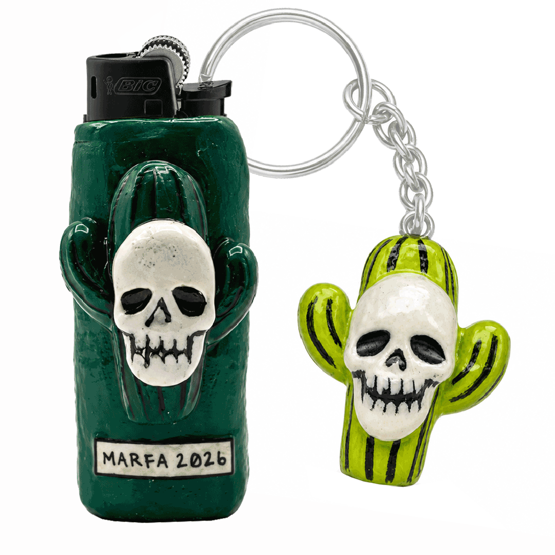 marfa mystery buddy lighter & keychain combo by desultor