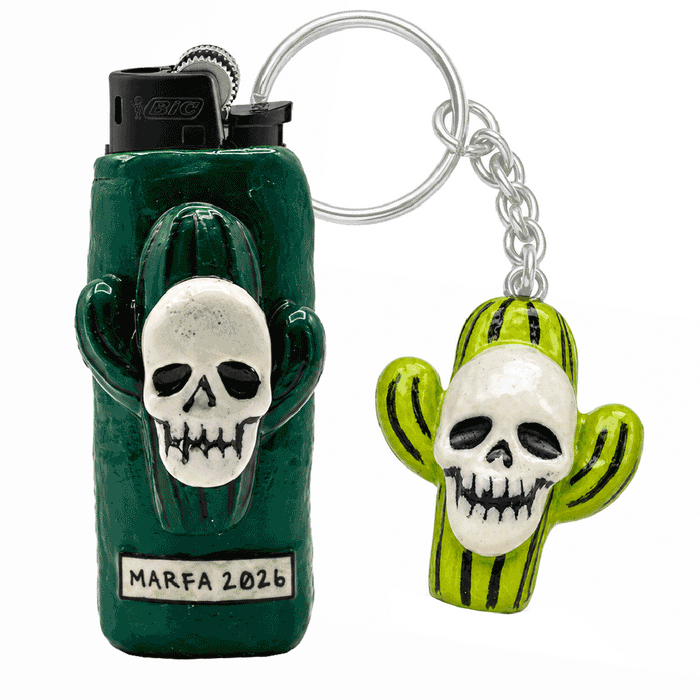 marfa mystery buddy lighter & keychain combo by desultor
